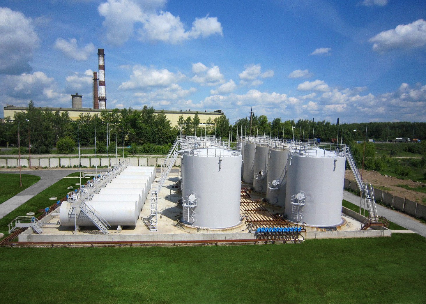 APCS Structure for the storage of petroleum products 2